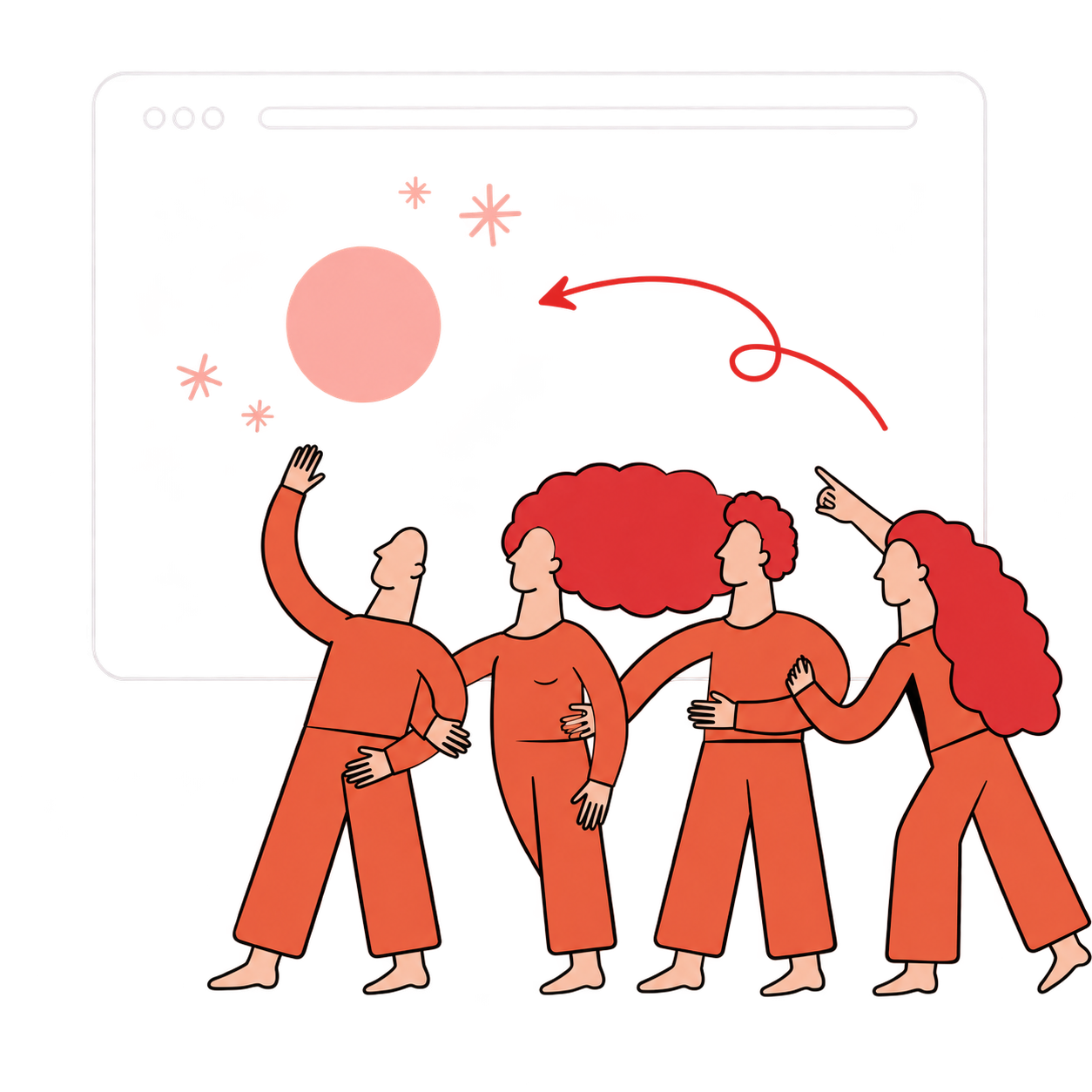 Ilustracja uczestników konferencji